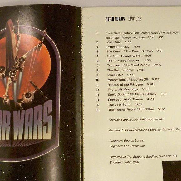 Star Wars Trilogy * Soundtrack Anthology & From Concept To Screen To Collectible - Picture 7 of 10